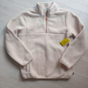 VOLCOM NEW Pheelin it Mock Neck Fleece Pullover